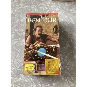 Ben-Hur VHS Special Widescreen Edition Charlton Heston New Sealed 2000 Release